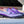 Burnished Calfskin Belt Purple