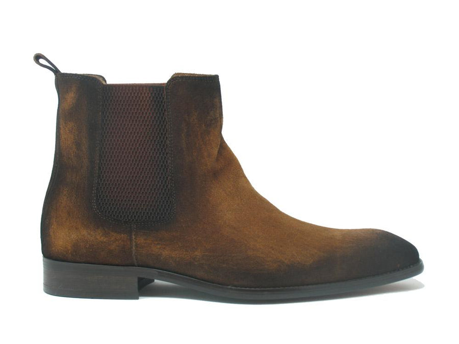 Suede Slip-On Boot Brown