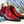 Burnished Calfskin Slip-On Boot Red
