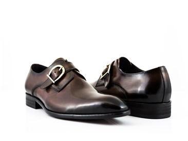 Calfskin Monkstrap Chestnut