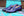 Burnished Calfskin Belt Purple