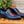 Calfskin Slip-On Spectator Monkstrap Shoe Black/Burgundy