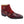 Burnished Calfskin & Suede Slip-On Chukka Boot Burgundy