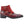 Burnished Calfskin & Suede Slip-On Chukka Boot Burgundy