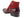 Burnished Calfskin & Suede Slip-On Chukka Boot Burgundy
