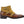 Burnished Calfskin & Suede Slip-On Chukka Boot Cognac