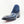 Burnished Calfskin & Suede Slip-On Chukka Boot Navy