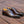 Burnished Calfskin Lace-Up Oxford Chestnut