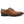 Burnished Calfskin Lace-Up Oxford Cognac