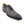 Burnished Calfskin Lace-Up Oxford Grey