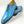 Burnished Calfskin Lace-Up Oxford Ocean Blue