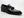 Burnished Calfskin Tasseled Loafer Black
