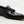 Burnished Calfskin Tasseled Loafer Black