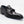 Burnished Calfskin Tasseled Loafer Black