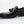 Burnished Calfskin Tasseled Loafer Black