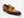 Burnished Calfskin Tasseled Loafer Cognac