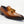Burnished Calfskin Tasseled Loafer Cognac