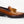 Burnished Calfskin Tasseled Loafer Cognac