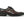 Calfskin Cross Strap Loafer Chestnut