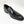 Crocodile Embossed Calfskin Slip-On Loafer Black