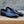 Load image into Gallery viewer, Crocodile Embossed Calfskin Slip-On Loafer Navy
