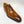 Crocodile Embossed Calfskin Lace-Up Oxford Cognac