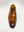 Crocodile Embossed Calfskin Lace-Up Oxford Cognac