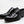 Patent Leather Lace-Up Oxford Black