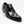 Patent Leather Lace-Up Oxford Black