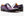Burnished Calfskin Belt Purple
