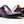 Burnished Calfskin Belt Purple