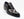 Patent Leather Lace-Up Oxford Black