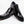 Patent Leather Lace-Up Oxford Black