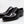 Patent Leather Lace-Up Oxford Black