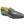 Load image into Gallery viewer, Patina Calfskin Slip-On Penny Loafer Green
