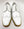 Burnished Leather Lace-Up Shoe White