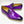 Load image into Gallery viewer, Calfskin Slip-On Horsebit Loafer Purple
