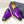 Load image into Gallery viewer, Calfskin Slip-On Horsebit Loafer Purple
