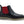 Load image into Gallery viewer, Burnished Calfskin Slip-On Boot Black/Red

