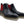 Burnished Calfskin Slip-On Boot Black/Red