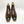 Burnished Calfskin Slip-On Boot Brown