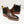 Burnished Calfskin Slip-On Boot Brown