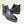 Burnished Calfskin Slip-On Boot Grey