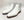Burnished Calfskin Slip-On Boot White