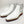 Burnished Calfskin Slip-On Boot White