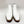 Burnished Calfskin Slip-On Boot White