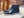 Burnished Calfskin Lace-Up Boot Black