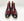 Burnished Calfskin Lace-Up Boot Burgundy