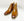 Burnished Calfskin Lace-Up Boot Cognac