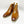 Burnished Calfskin Lace-Up Boot Cognac